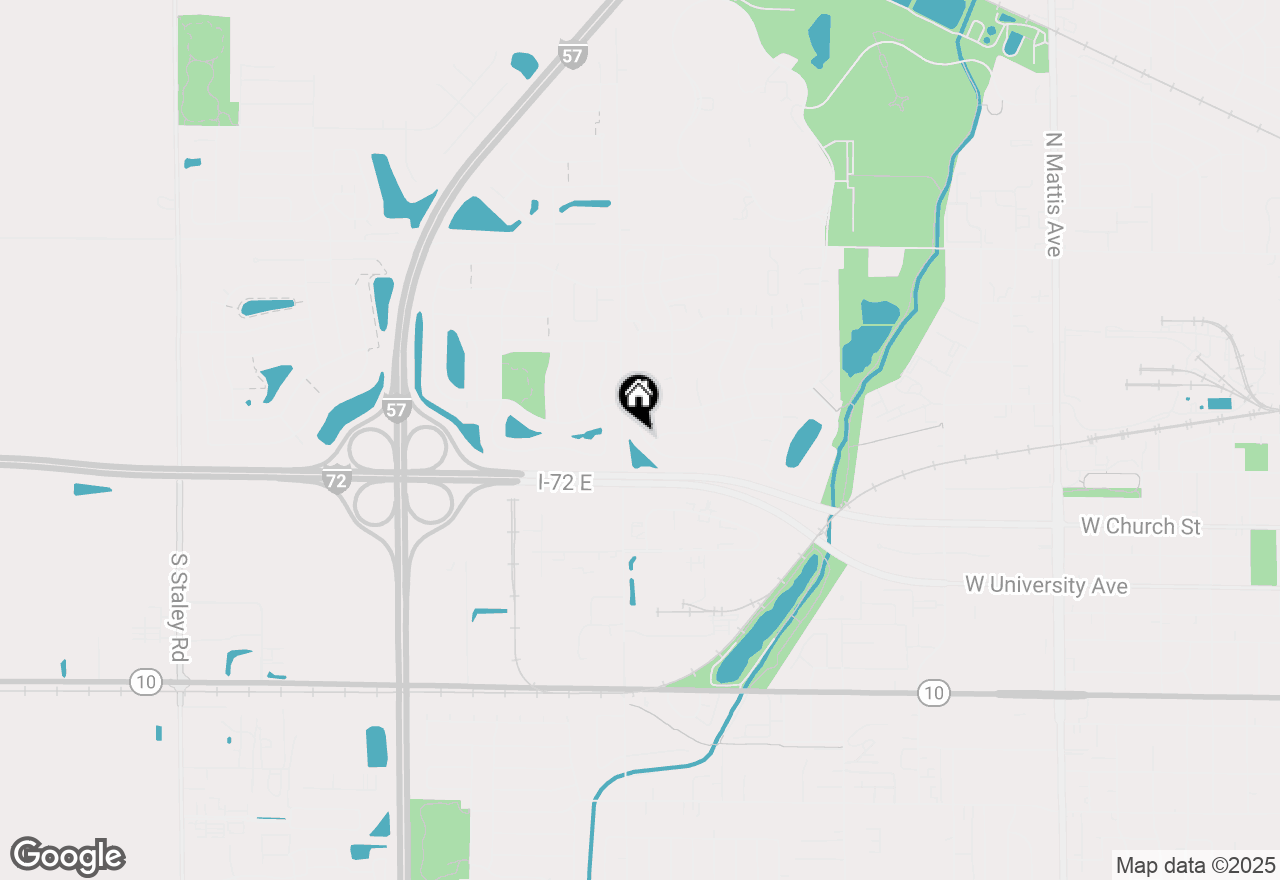 Map of 409 Irvine Road #409, Champaign, IL 61822