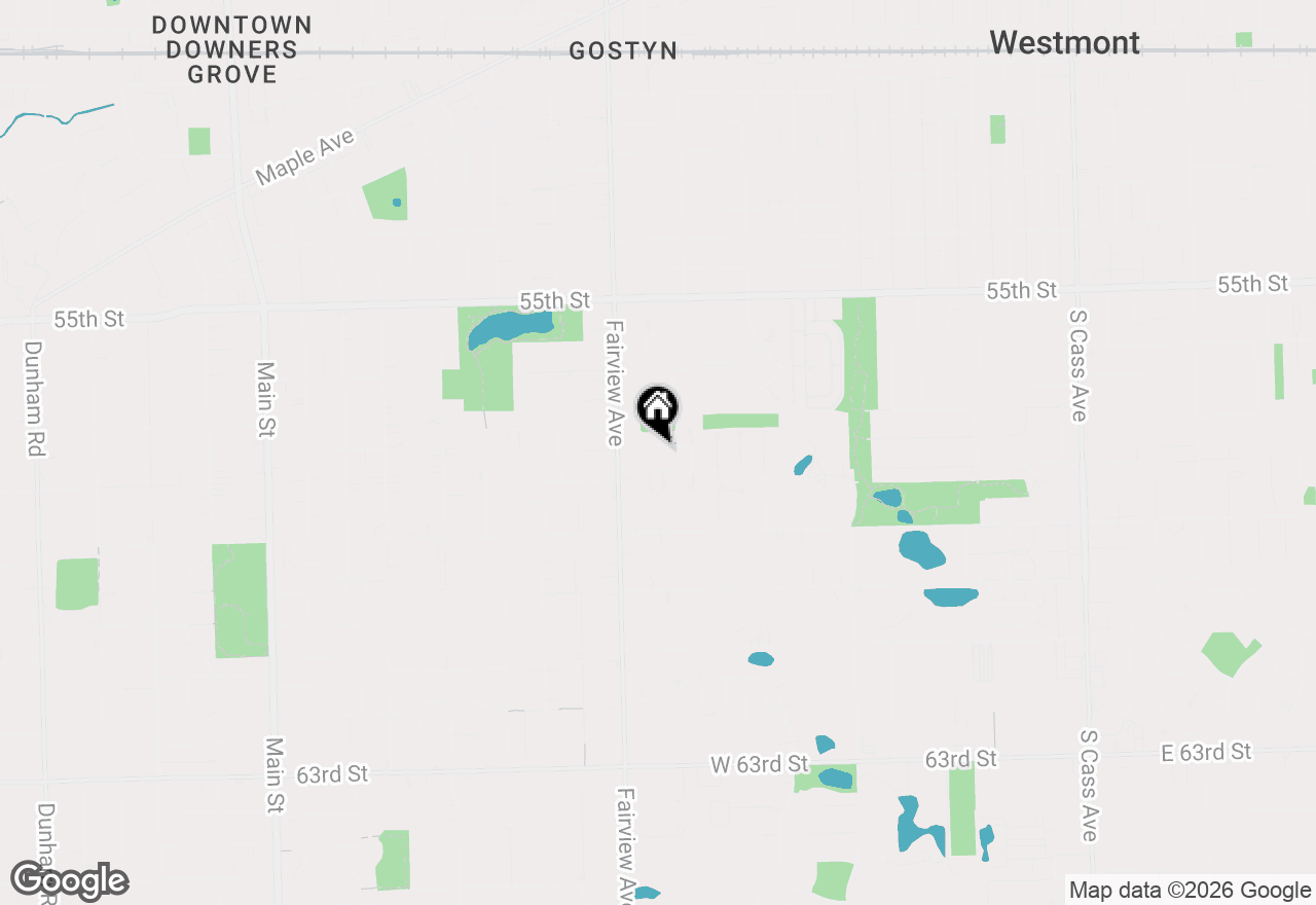 Map of 5731 Doe Circle, Westmont, IL 60559