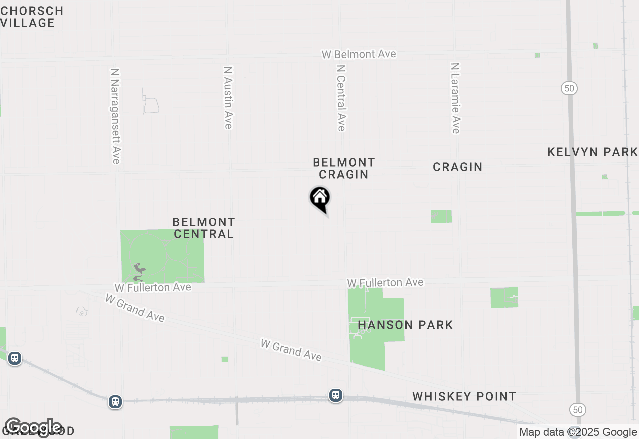 Map of 2613 N Major Avenue, Chicago, IL 60639