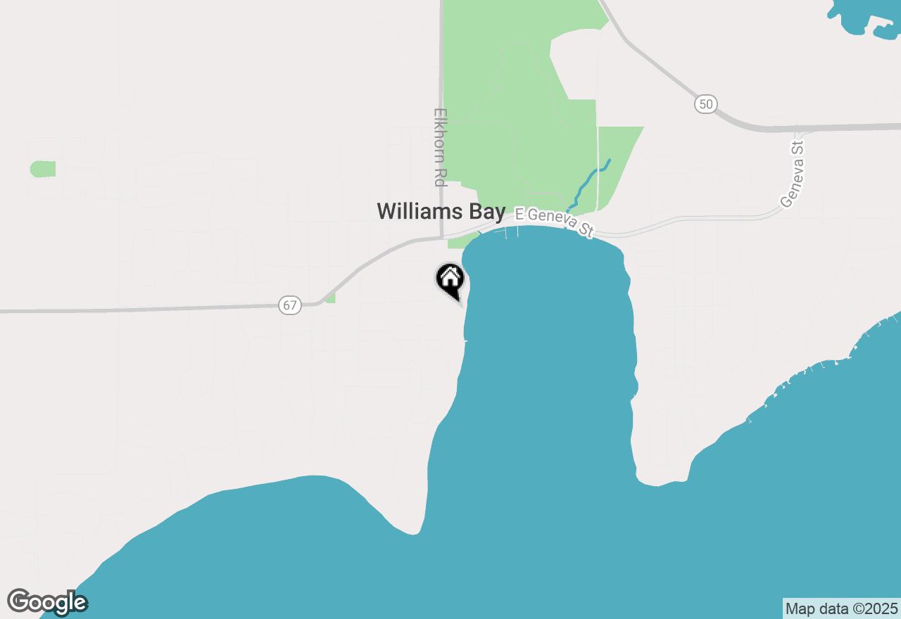 Map of 9 S Walworth Ave #101, Williams Bay, WI 53191