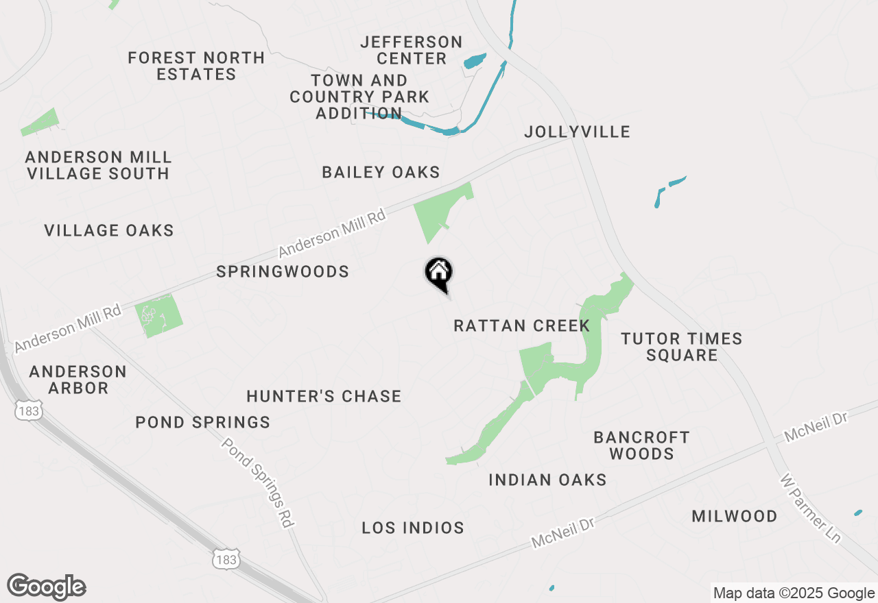 Map of 13022 Hunters Chase Dr, Austin, TX 78729