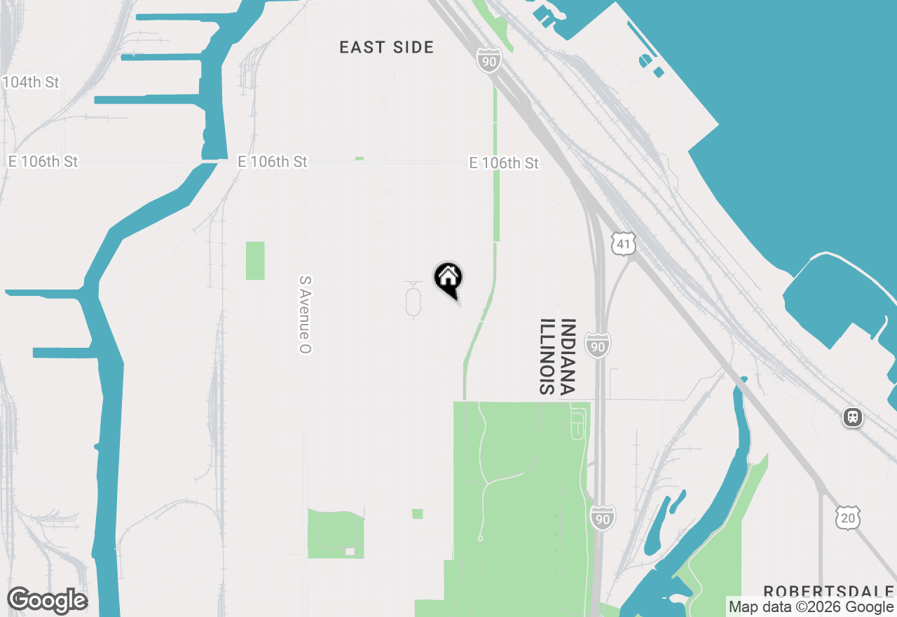 Map of 10939 S Avenue F, Chicago, IL 60617