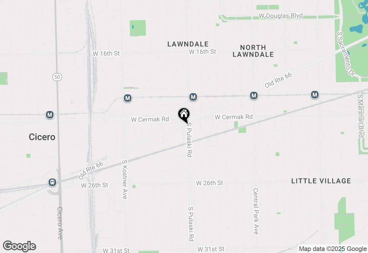 Map of 4017 W Ogden Avenue, Chicago, IL 60623