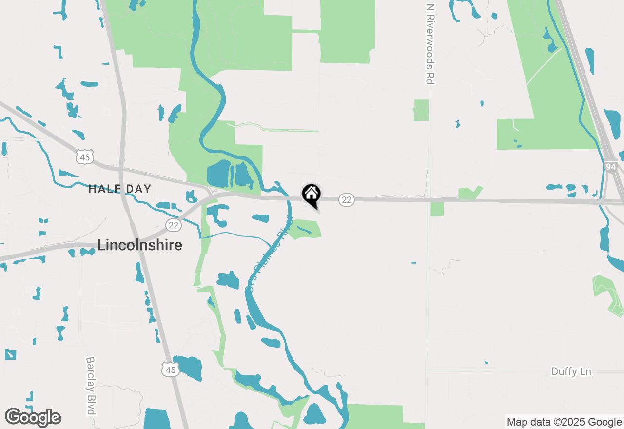 Map of 5 Stonegate Circle, Lincolnshire, IL 60069