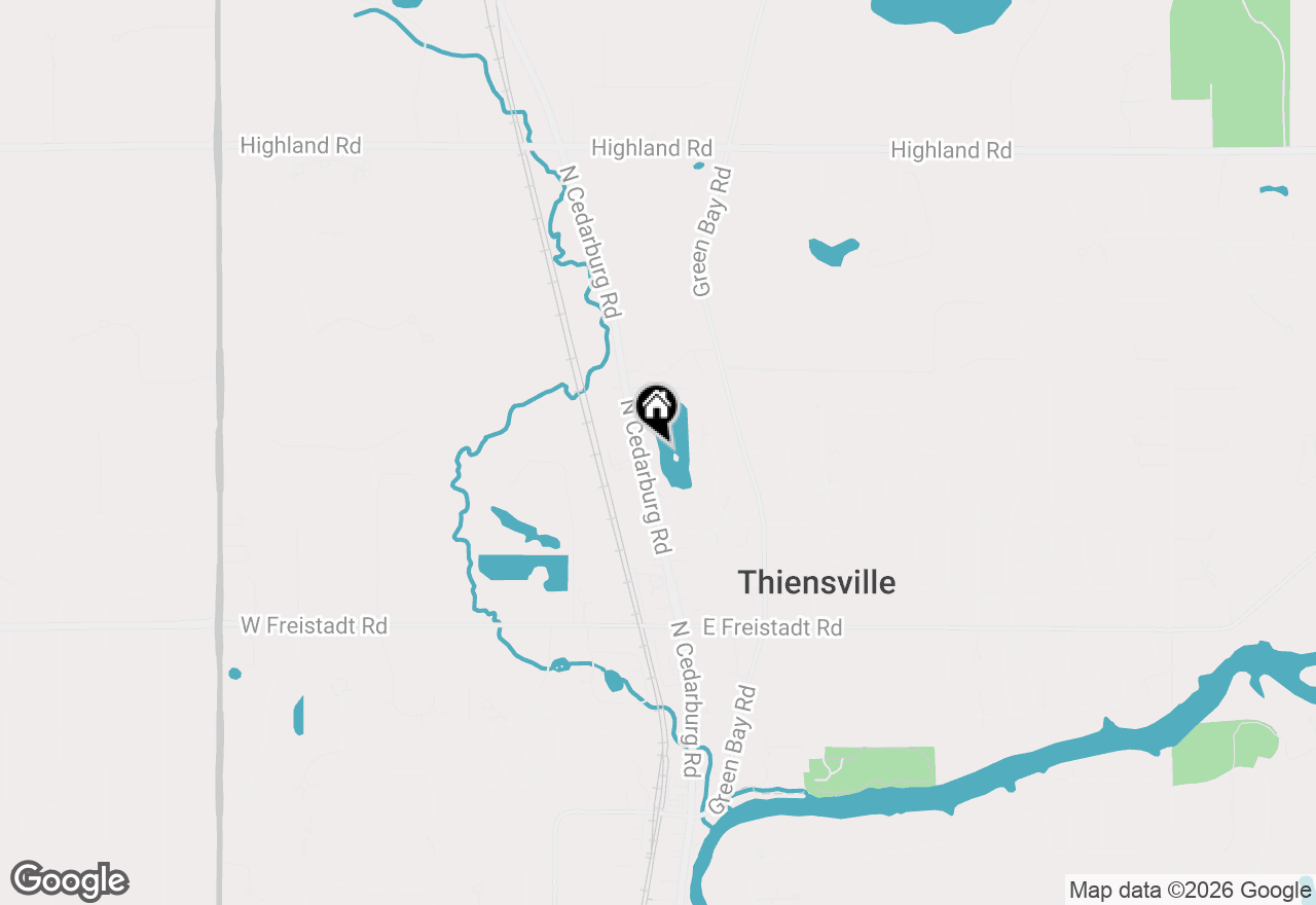 Map of 524 Laurel Lake Rd #6, Thiensville, WI 53092