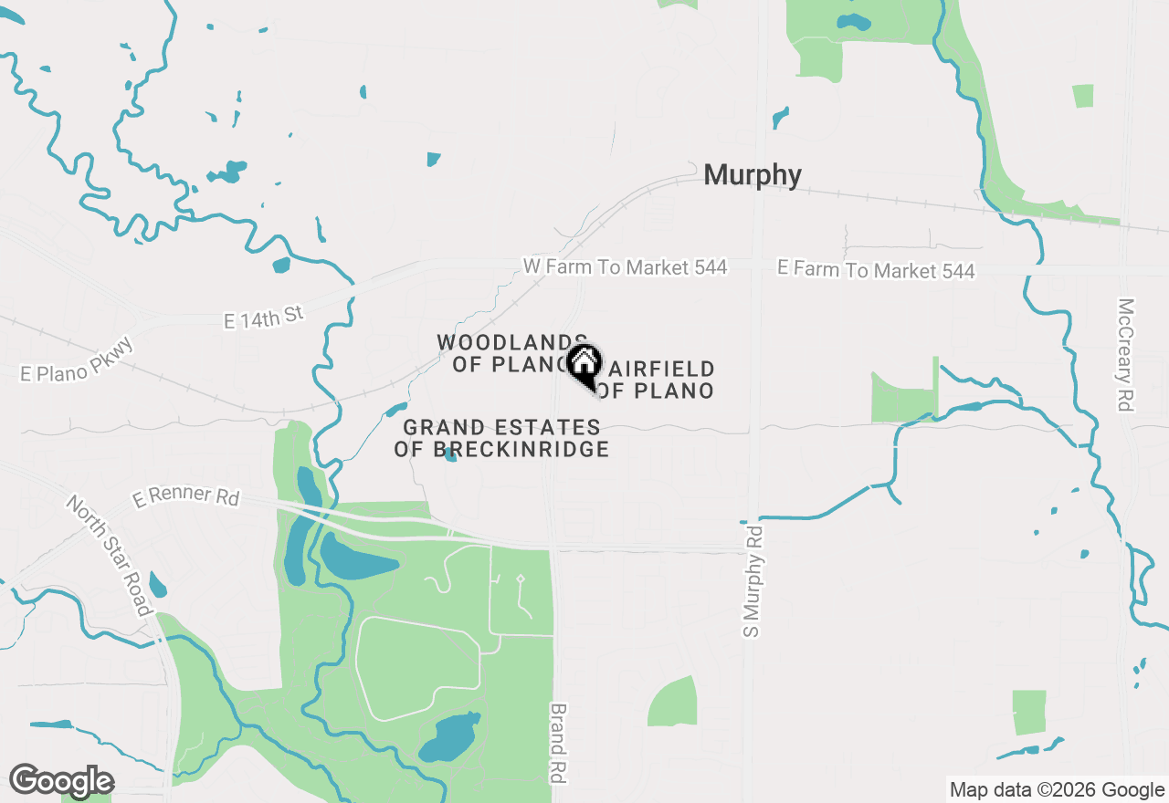 Map of 1005 Leoti Lane, Plano, TX 75094