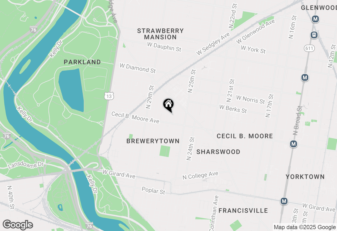 Map of 1740 N Taney Street, Philadelphia, PA 19121