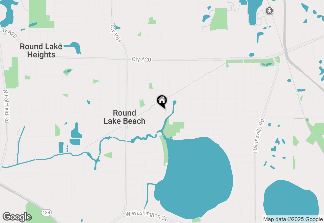 Map of 1320 Glenview Court, Round Lake Beach, IL 60073