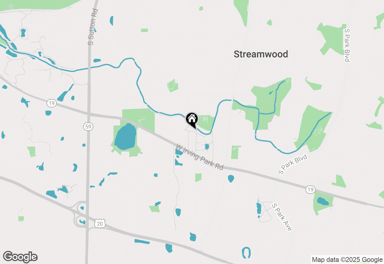 Map of 106 Brittany Drive, Streamwood, IL 60107