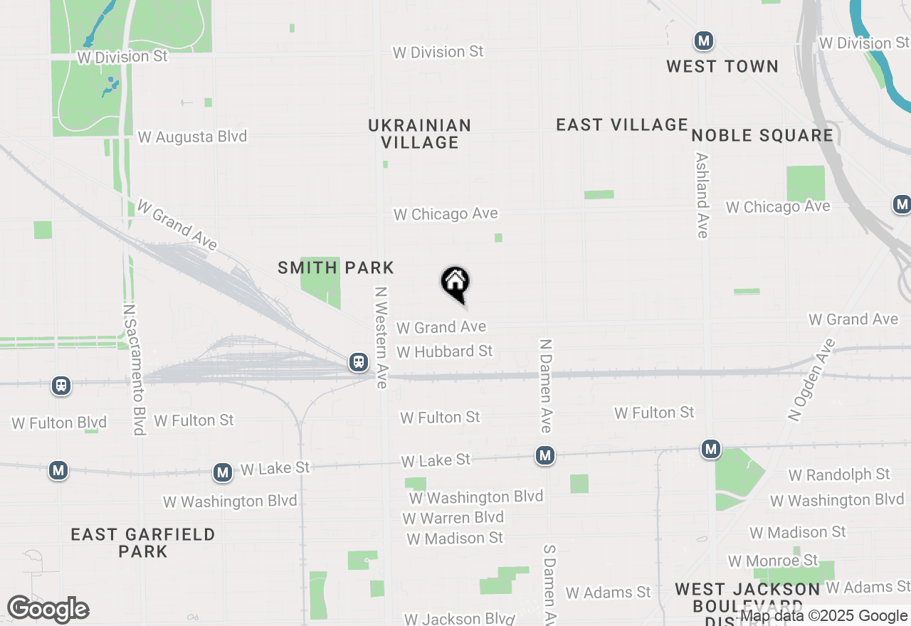 Map of 2209 W Race Avenue #1, Chicago, IL 60612