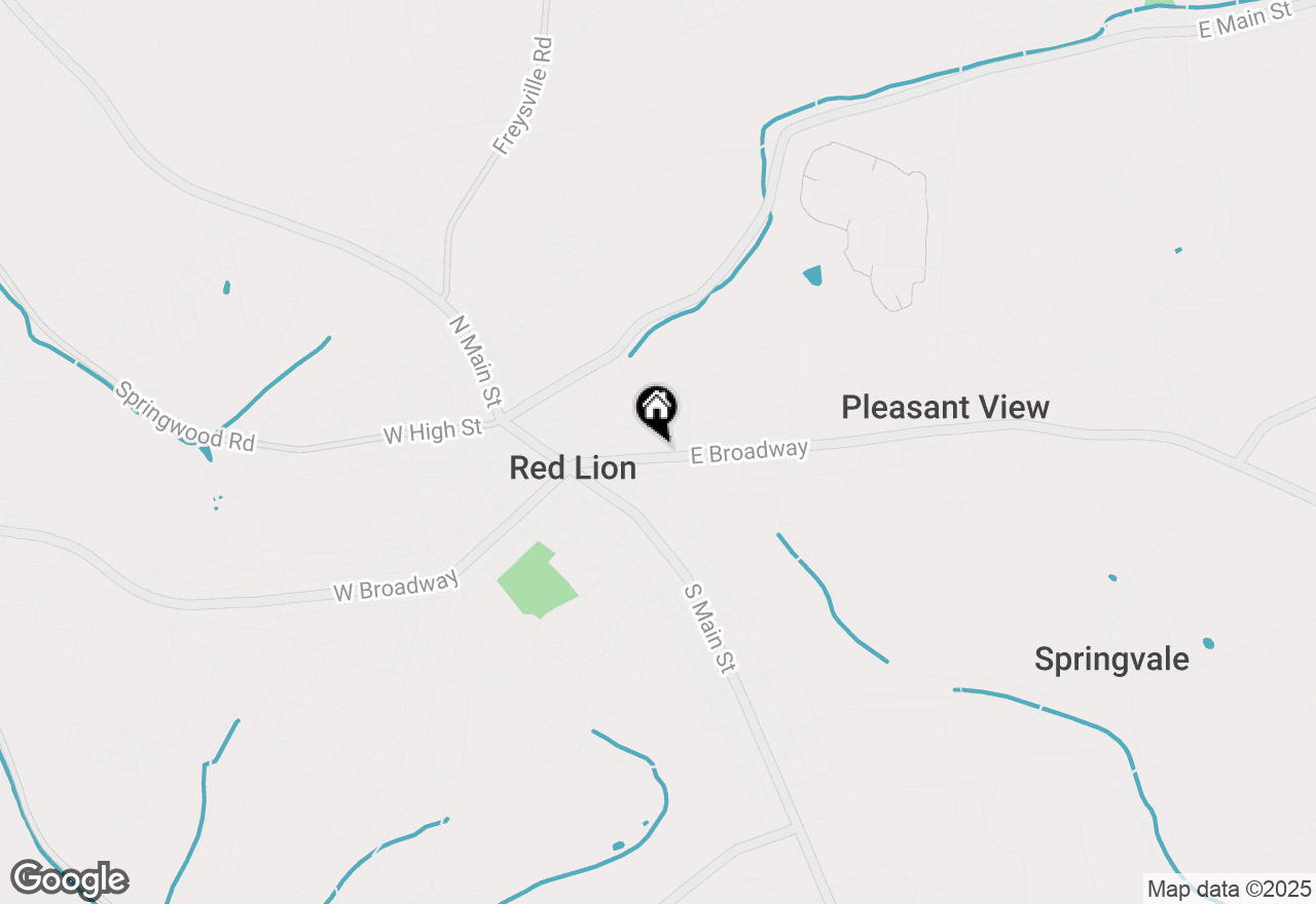 Map of 157 E Broadway, Red Lion, PA 17356