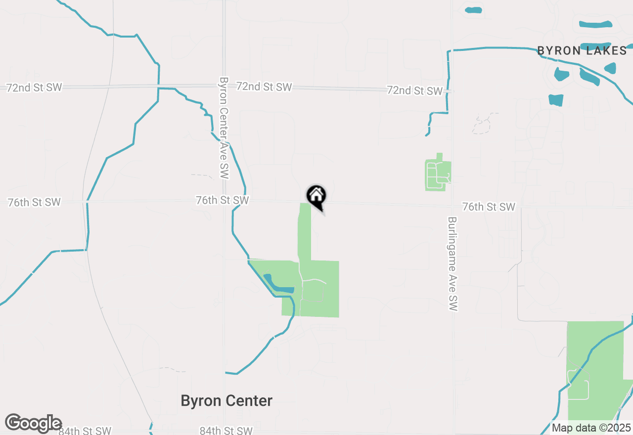 Map of 7640 Stations Drive Sw, Byron Center, MI 49315