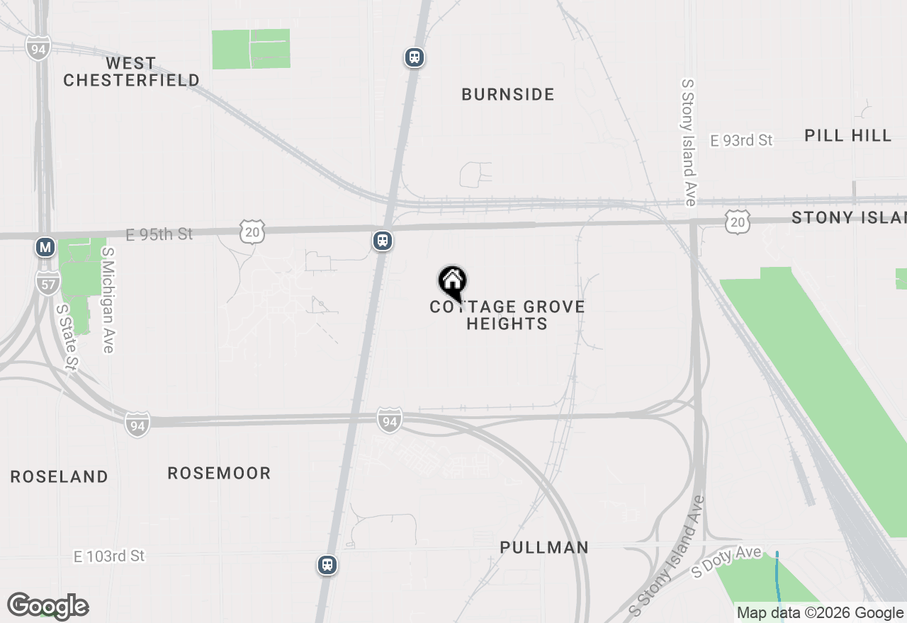 Map of 9708 S Ellis Avenue, Chicago, IL 60628