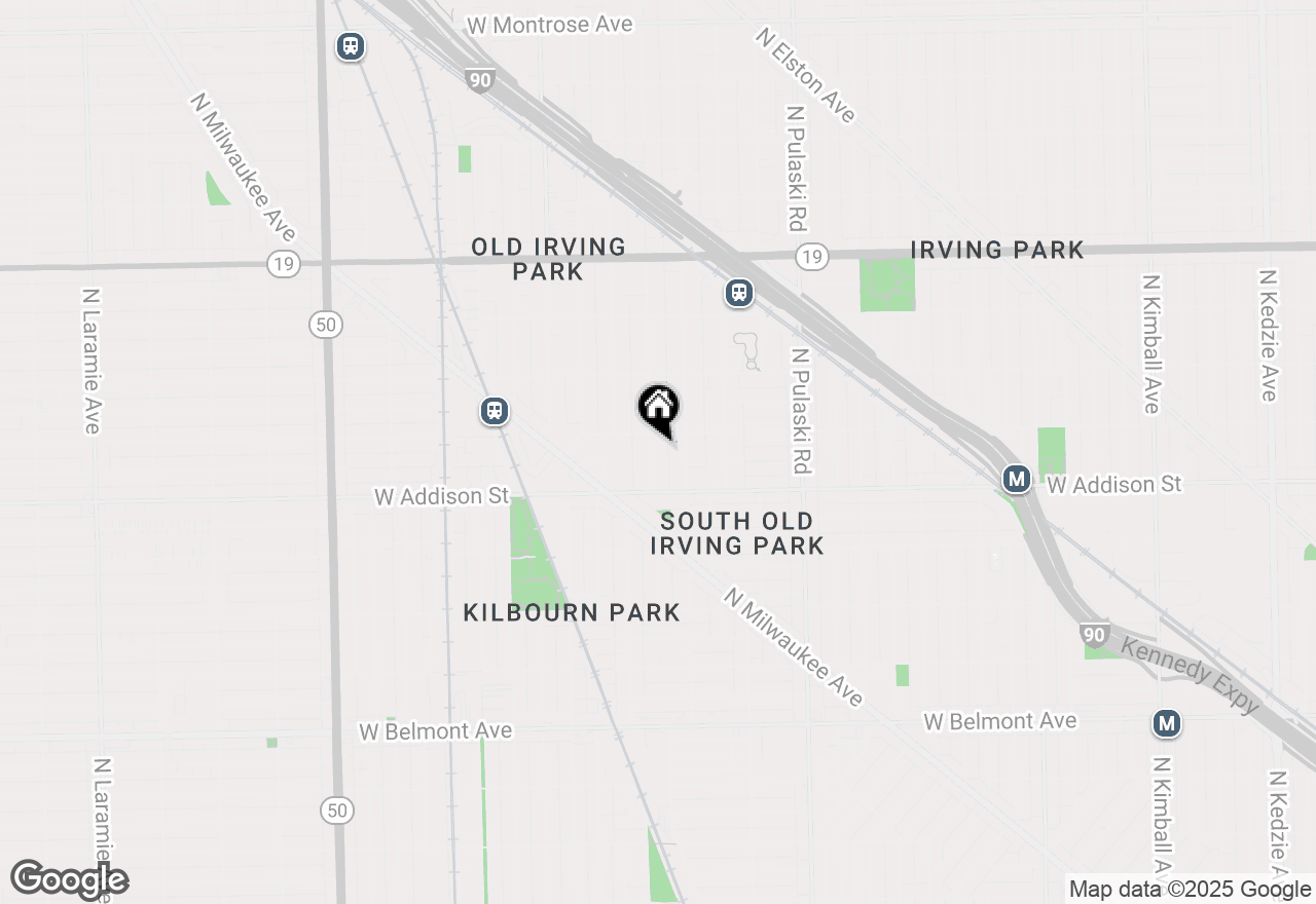 Map of 3641 N Tripp Avenue #GARDEN, Chicago, IL 60641