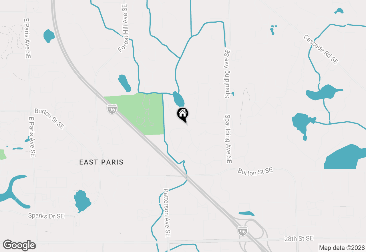 Map of 4875 N Quail Crest Drive Se, Grand Rapids, MI 49546