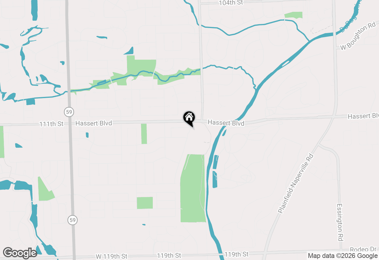 Map of 2108 Yellowstar Lane, Naperville, IL 60564