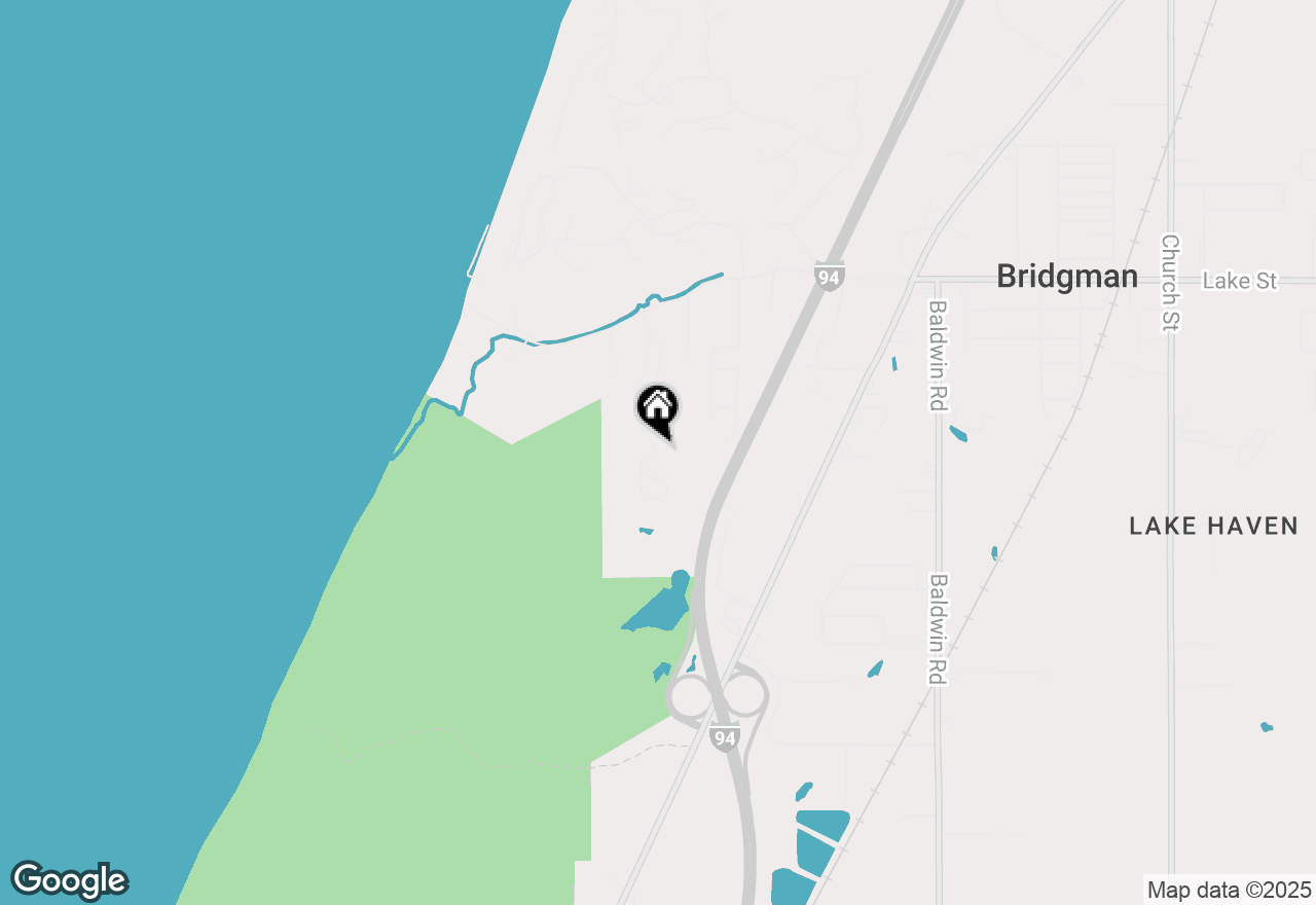 Map of 9922 Weko Drive, Bridgman, MI 49106