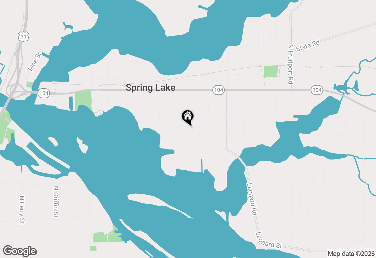Map of 326 South Street, Spring Lake, MI 49456