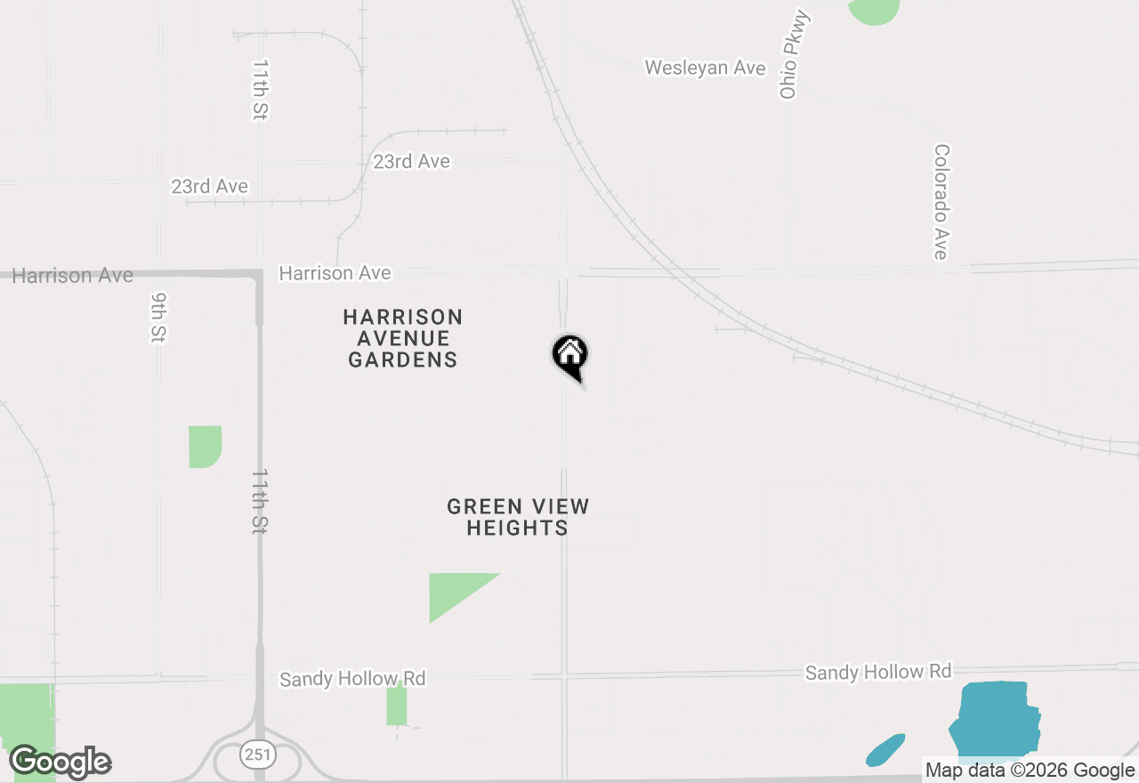 Map of 2812 20th Street, Rockford, IL 61109
