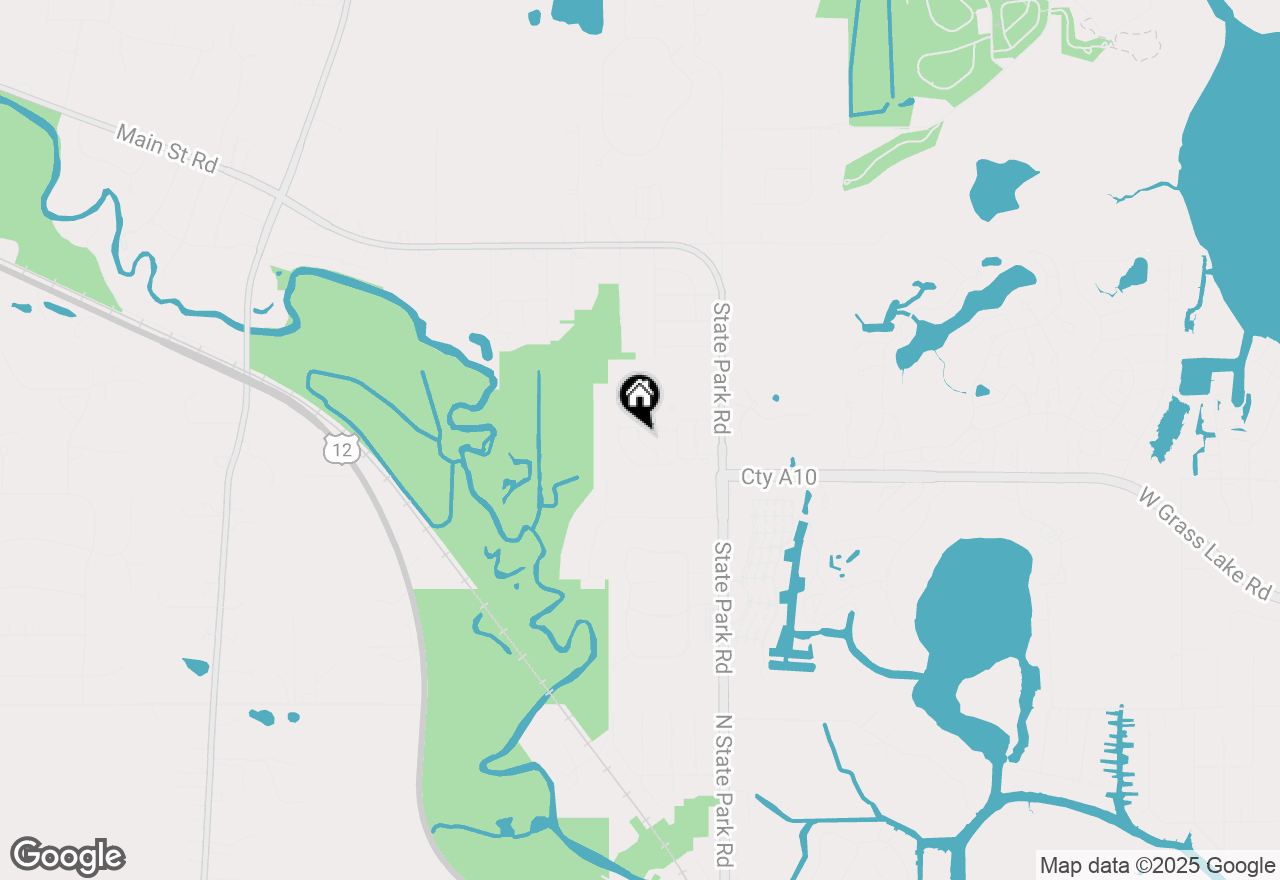 Map of 7103 Hidden Green Circle, Fox Lake, IL 60020