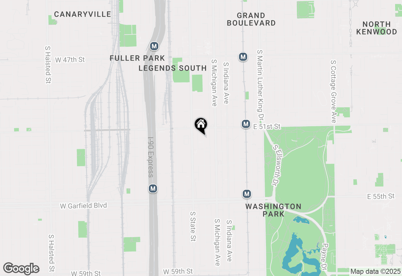 Map of 5132-36 S Wabash Avenue, Chicago, IL 60615