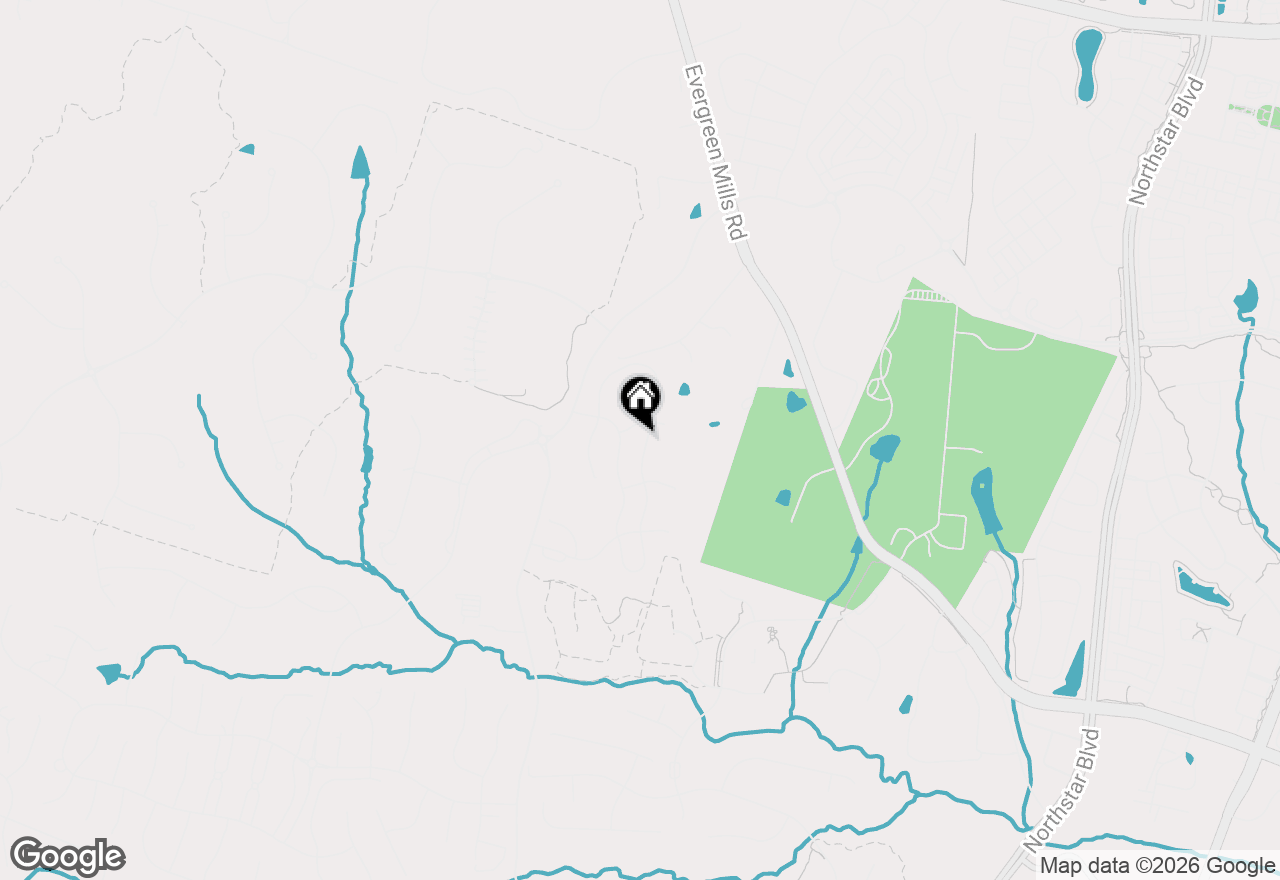 Map of 23291 Parkside Village, Aldie, VA 20105