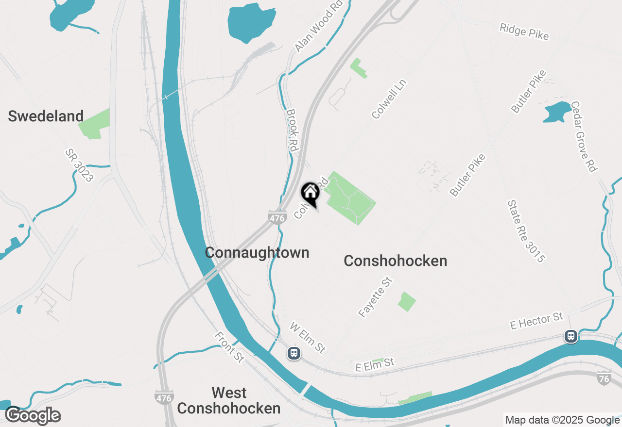 Map of 444 W 6th Avenue, Conshohocken, PA 19428