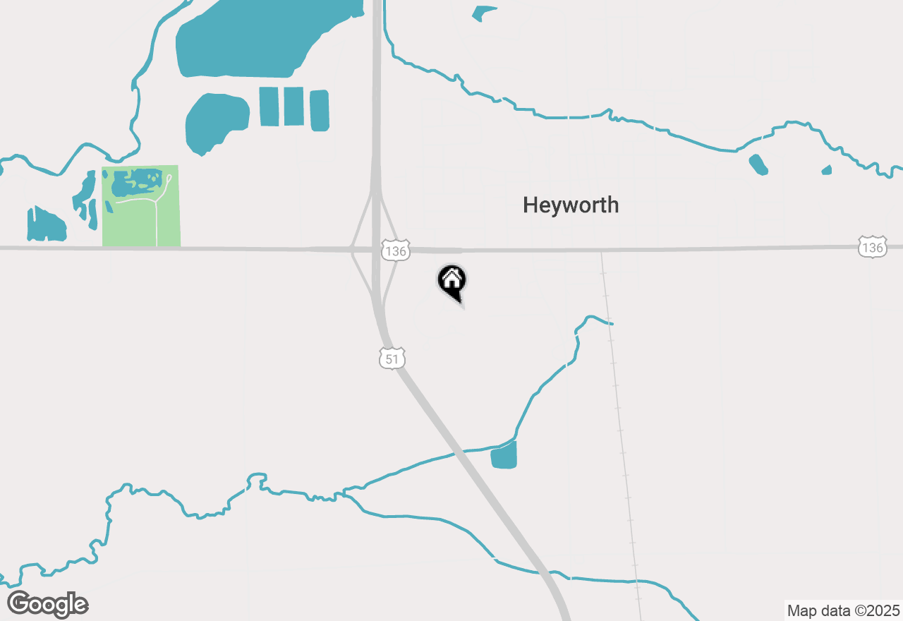 Map of 401 Jenny Lane #A, Heyworth, IL 61745
