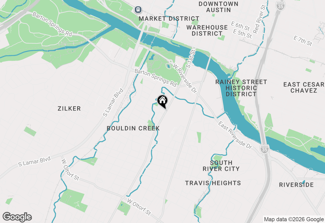 Map of 900 S 1st St #421, Austin, TX 78704
