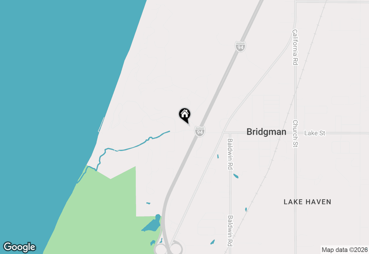 Map of 4801 Lake Street, Bridgman, MI 49106