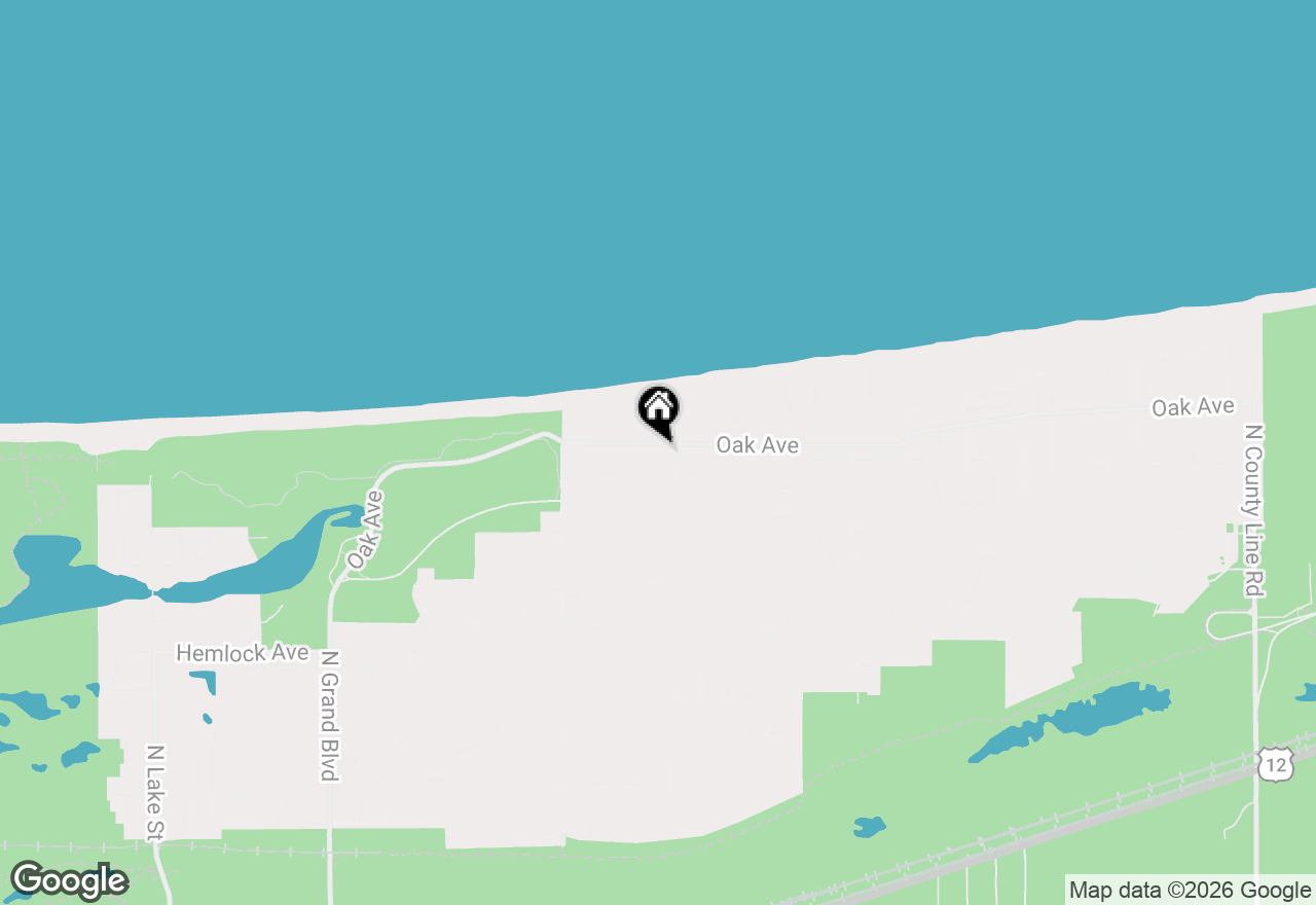 Map of 7515 Oak Avenue, Gary, IN 46403