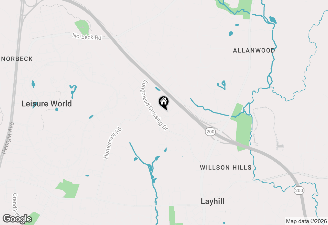 Map of 2407 Normandy Square Place #C, Silver Spring, MD 20906