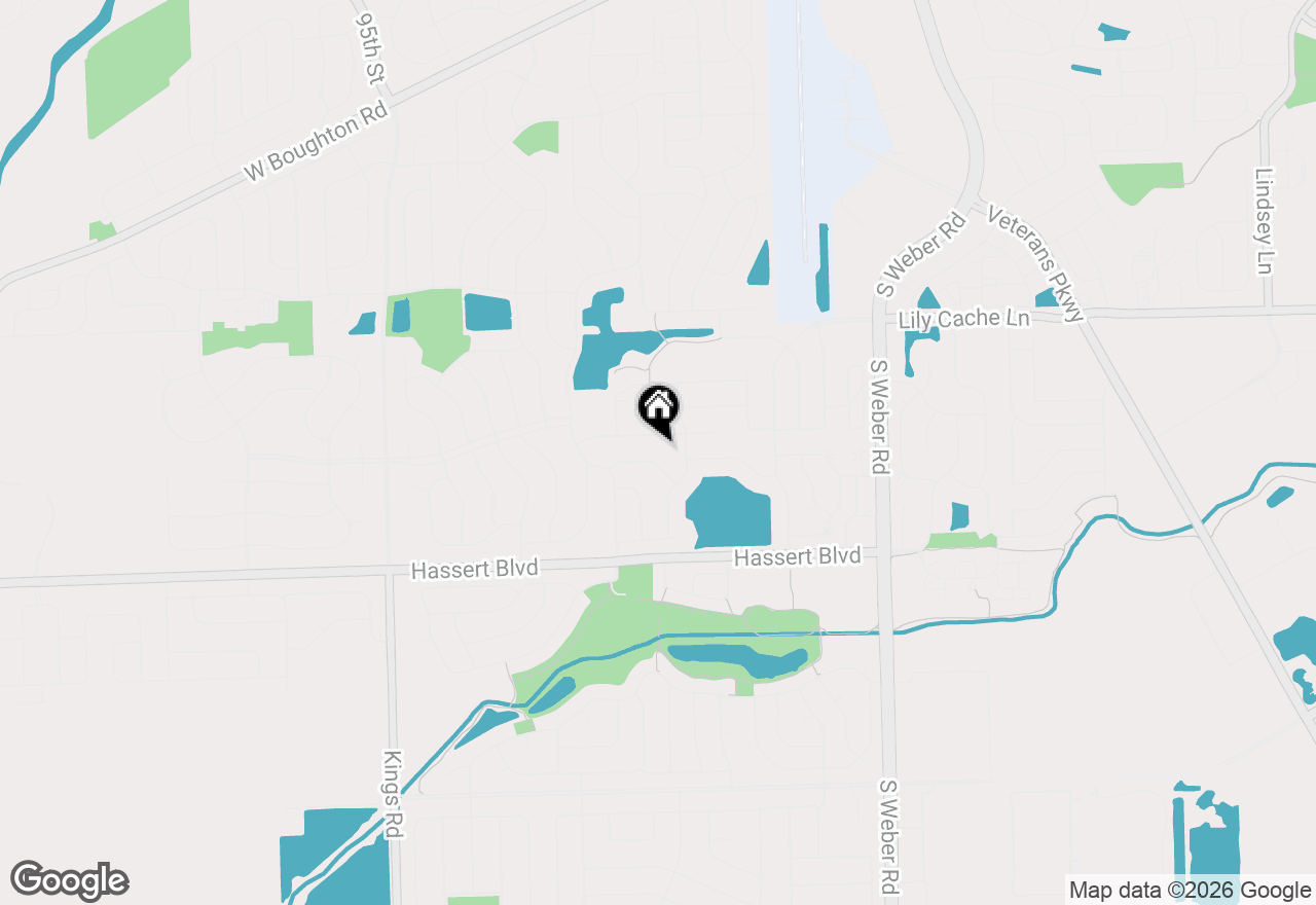 Map of 1472 Misty Lane, Bolingbrook, IL 60490