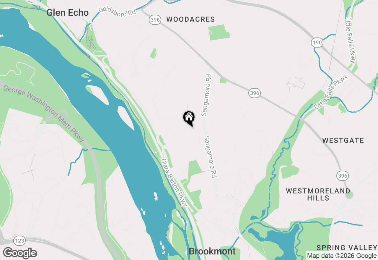 Map of 5225 Westpath Way, Bethesda, MD 20816