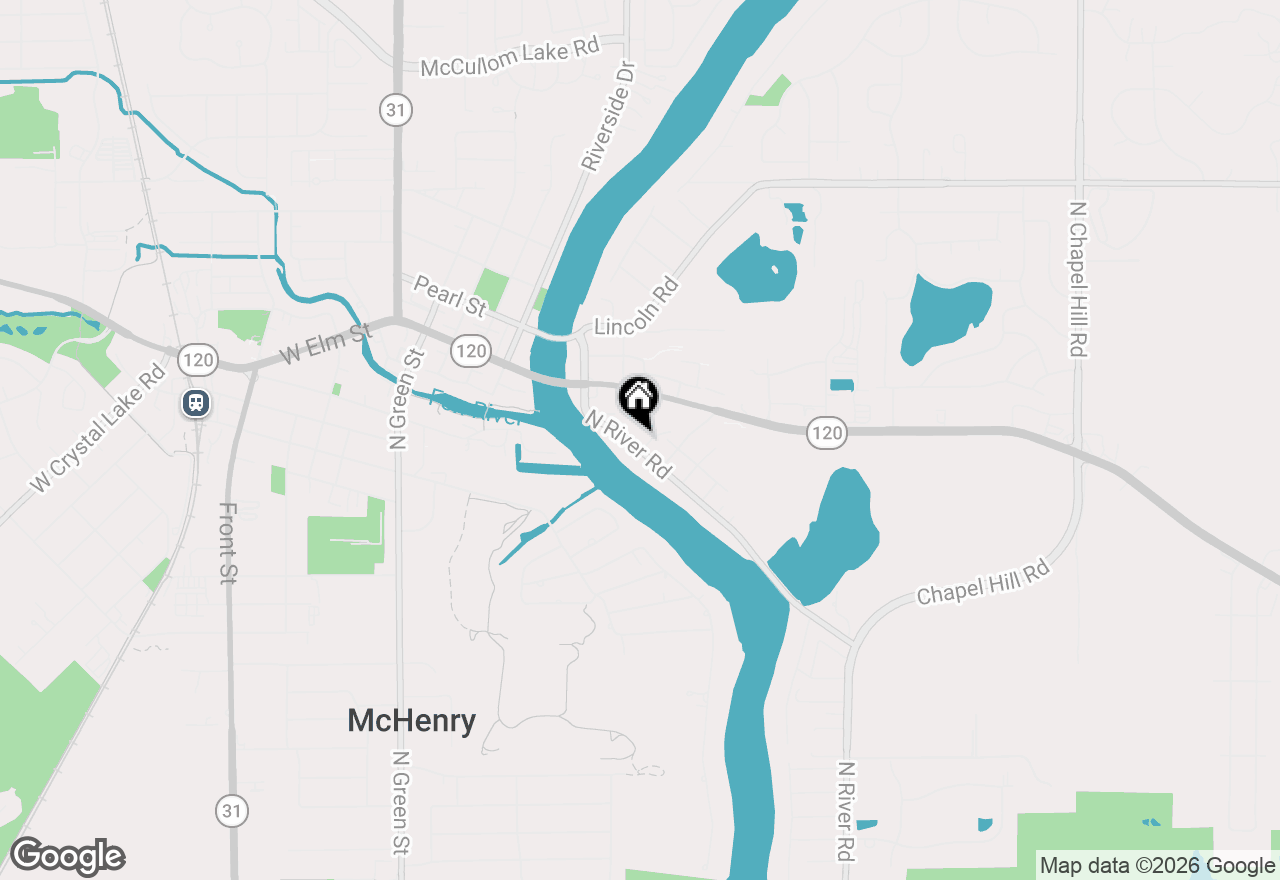 Map of 1016 N River Road, Mchenry, IL 60051