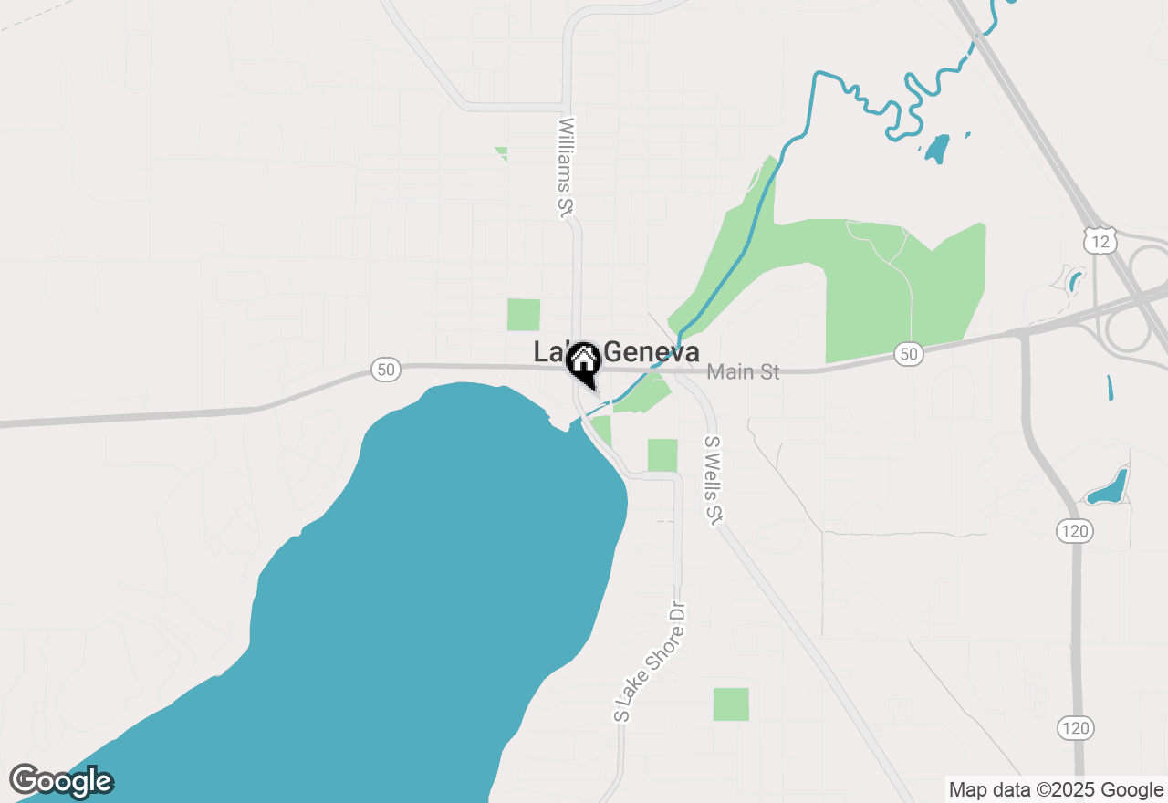 Map of 101 Broad St #701 & 704, Lake Geneva, WI 53147