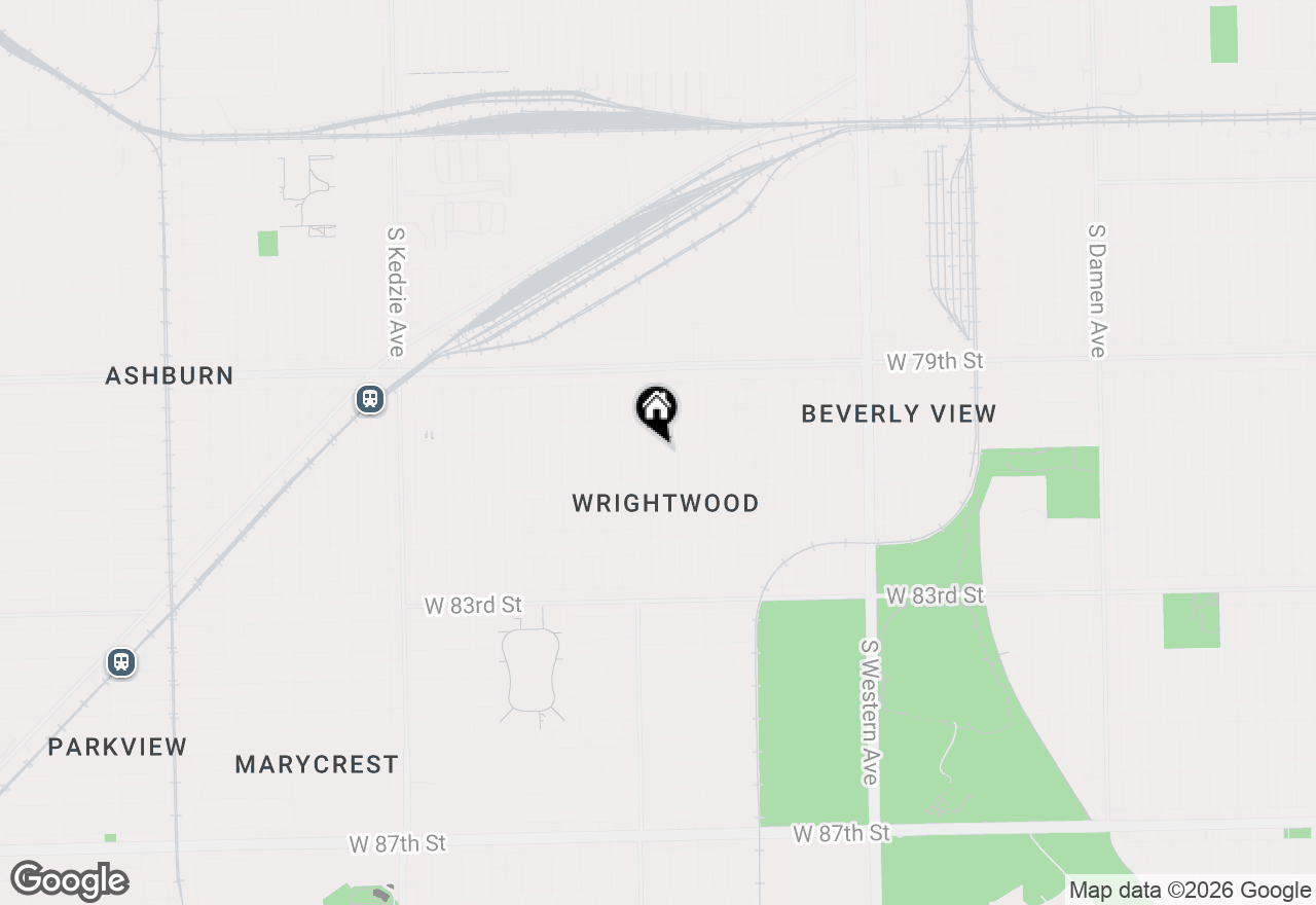 Map of 8026 S Fairfield Avenue, Chicago, IL 60652