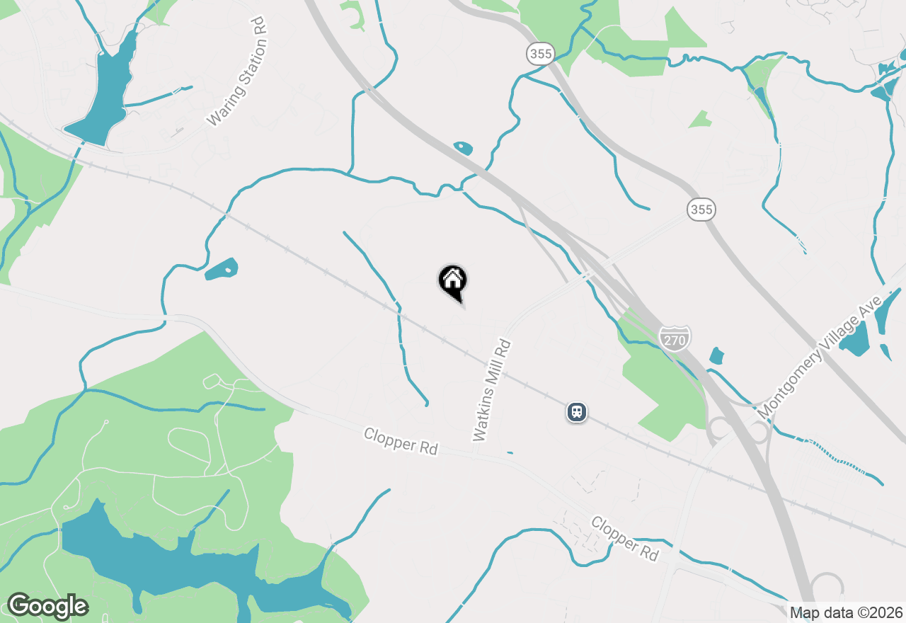 Map of 415 Greenebaum Lane, Gaithersburg, MD 20878