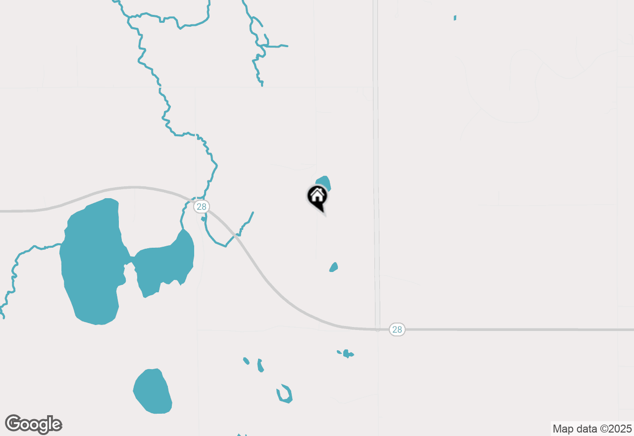 Map of 6368 County Road 441, Newberry, MI 49868