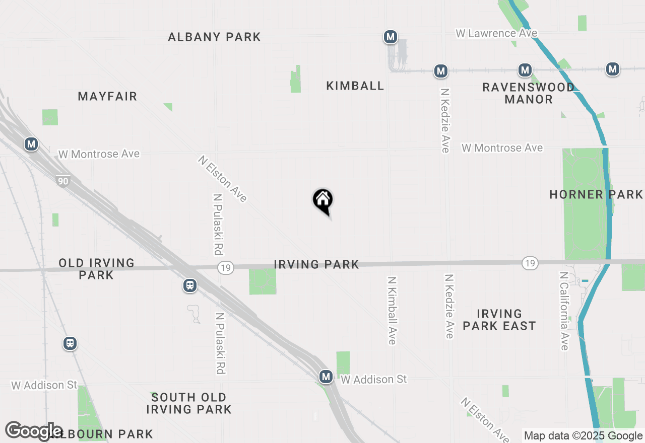 Map of 4131 N Monticello Avenue #1, Chicago, IL 60618