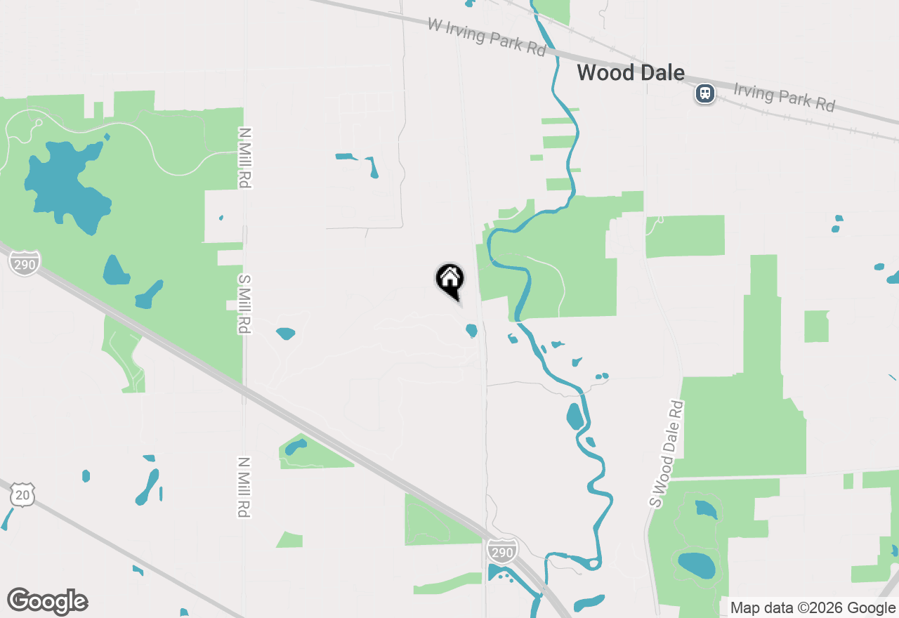 Map of 356 Elizabeth Drive #C, Wood Dale, IL 60191