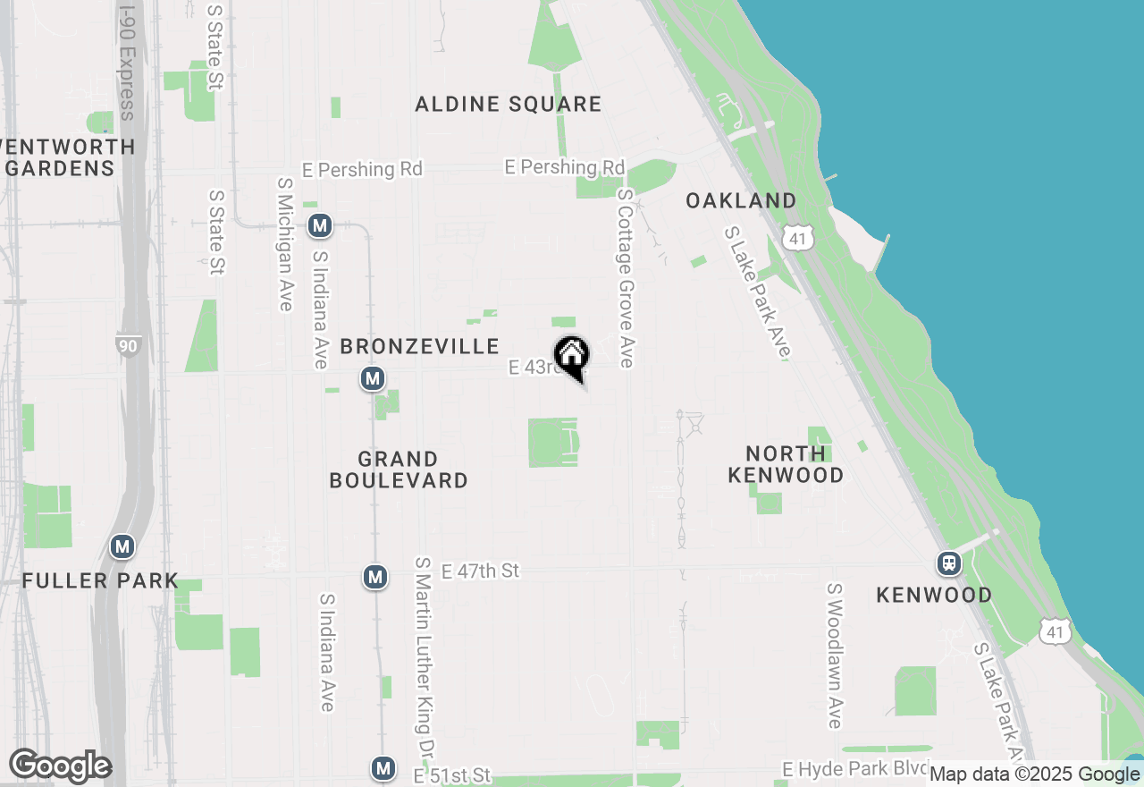 Map of 4332 S Langley Avenue, Chicago, IL 60653