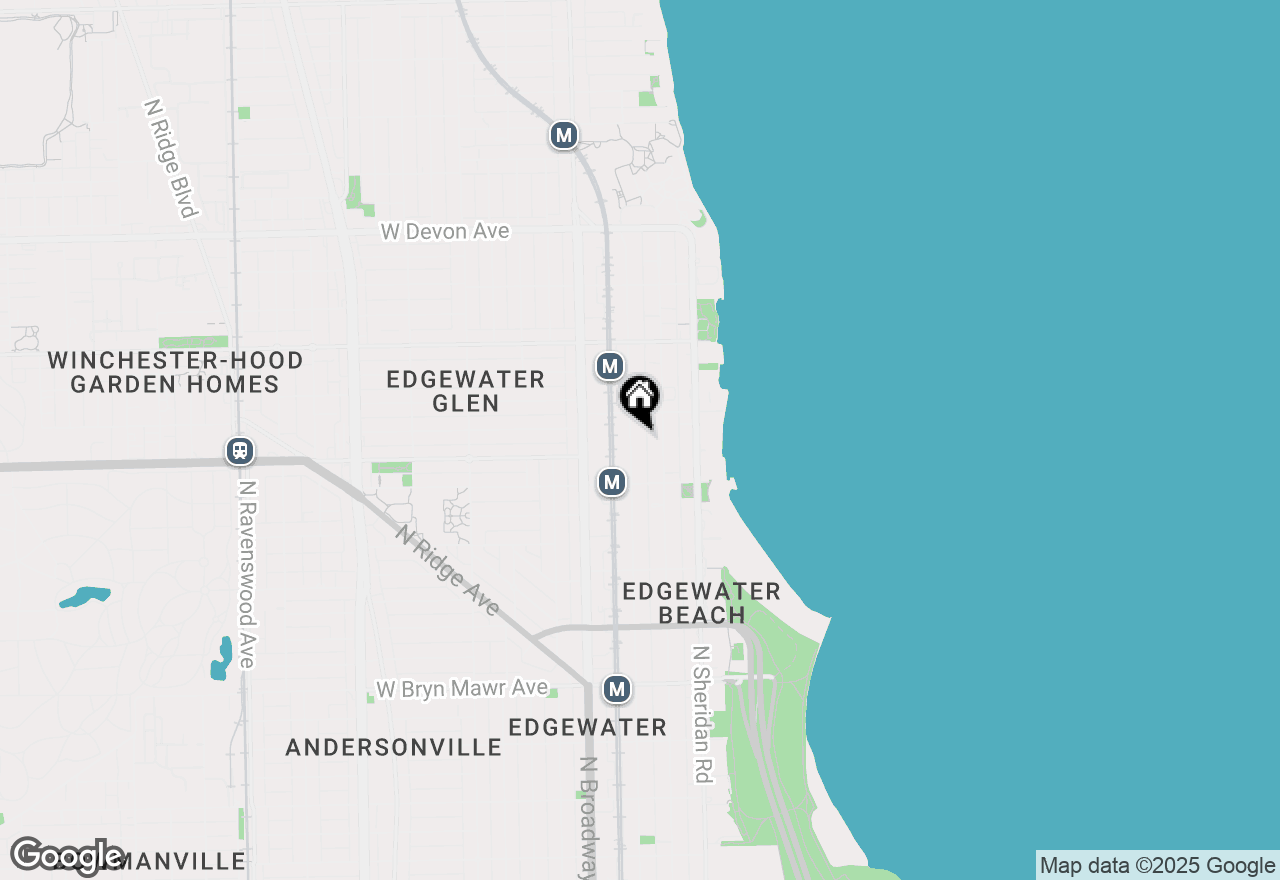 Map of 6019 N Winthrop Avenue #314, Chicago, IL 60660