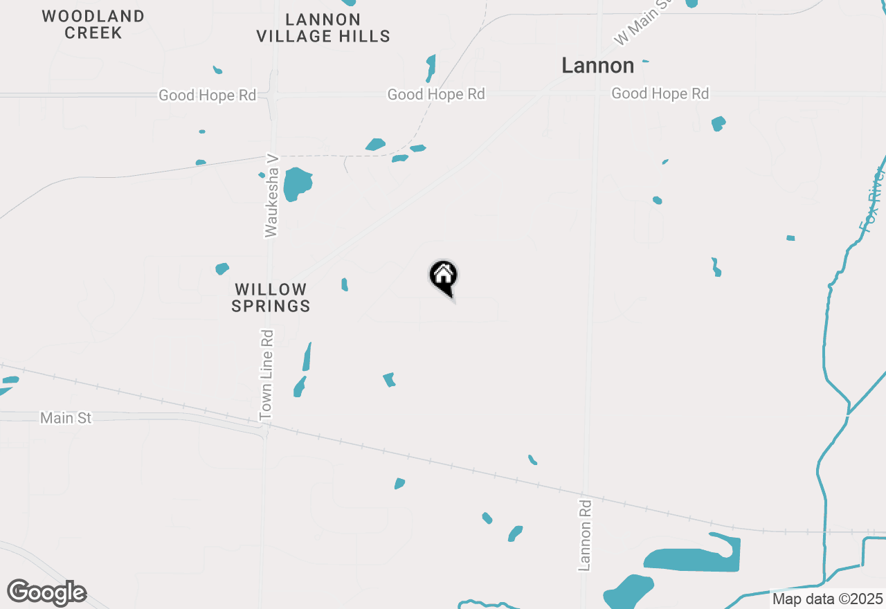 Map of W208N6659 Sweet Clover Dr, Menomonee Falls, WI 53051