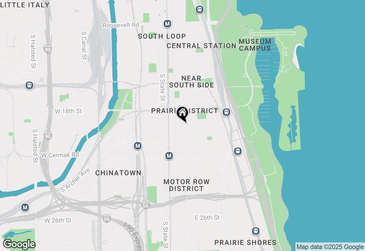 Map of 1918 S Michigan Avenue #403, Chicago, IL 60616