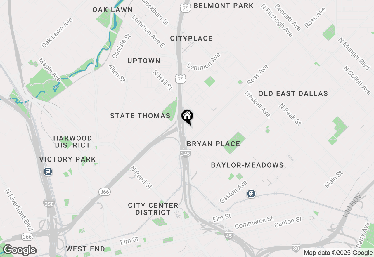 Map of 3010 Zenia Drive, Dallas, TX 75204