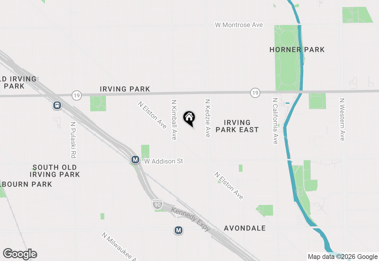 Map of 3748 N Spaulding Avenue, Chicago, IL 60618