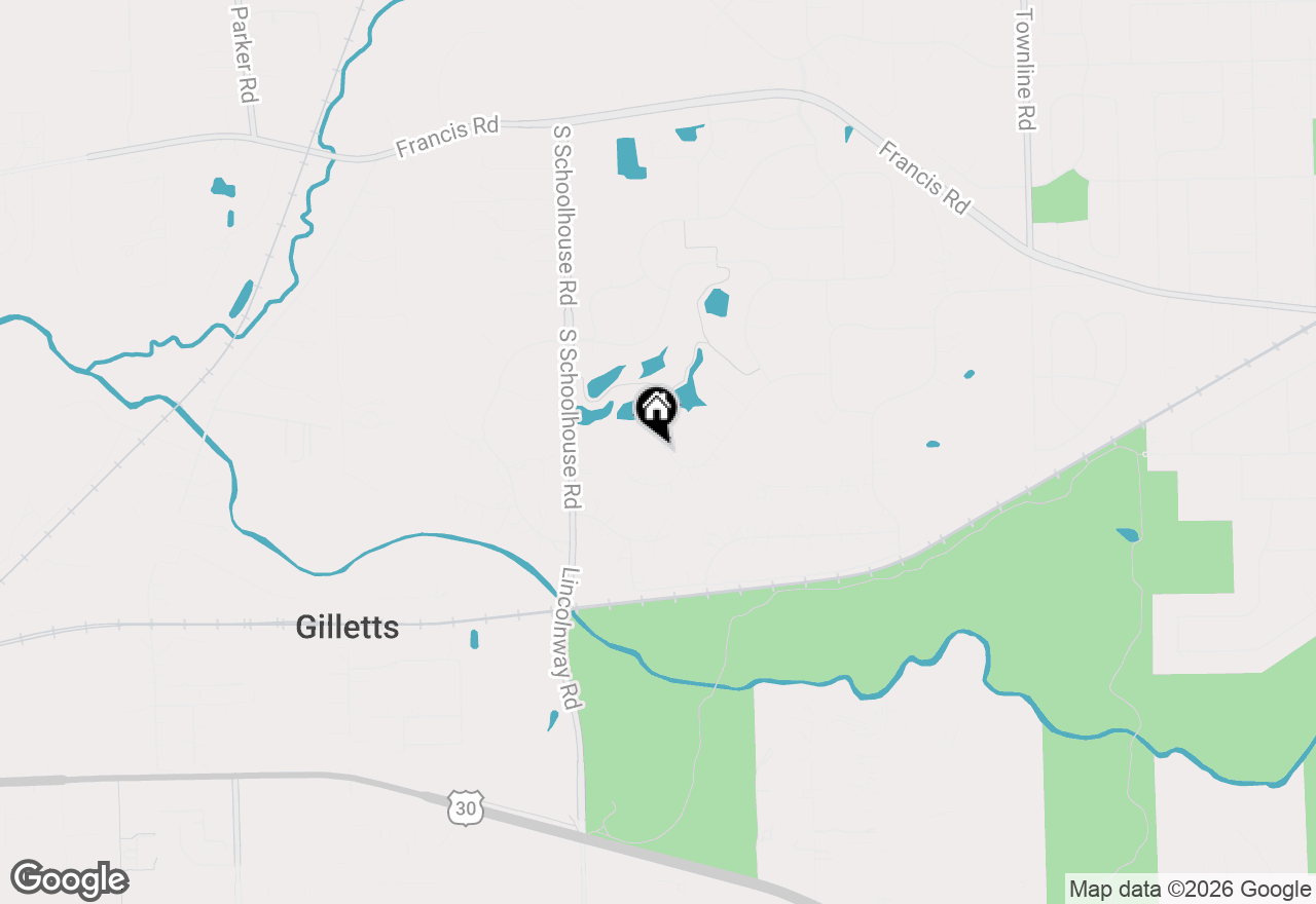 Map of 20159 Alison Trail, Mokena, IL 60448