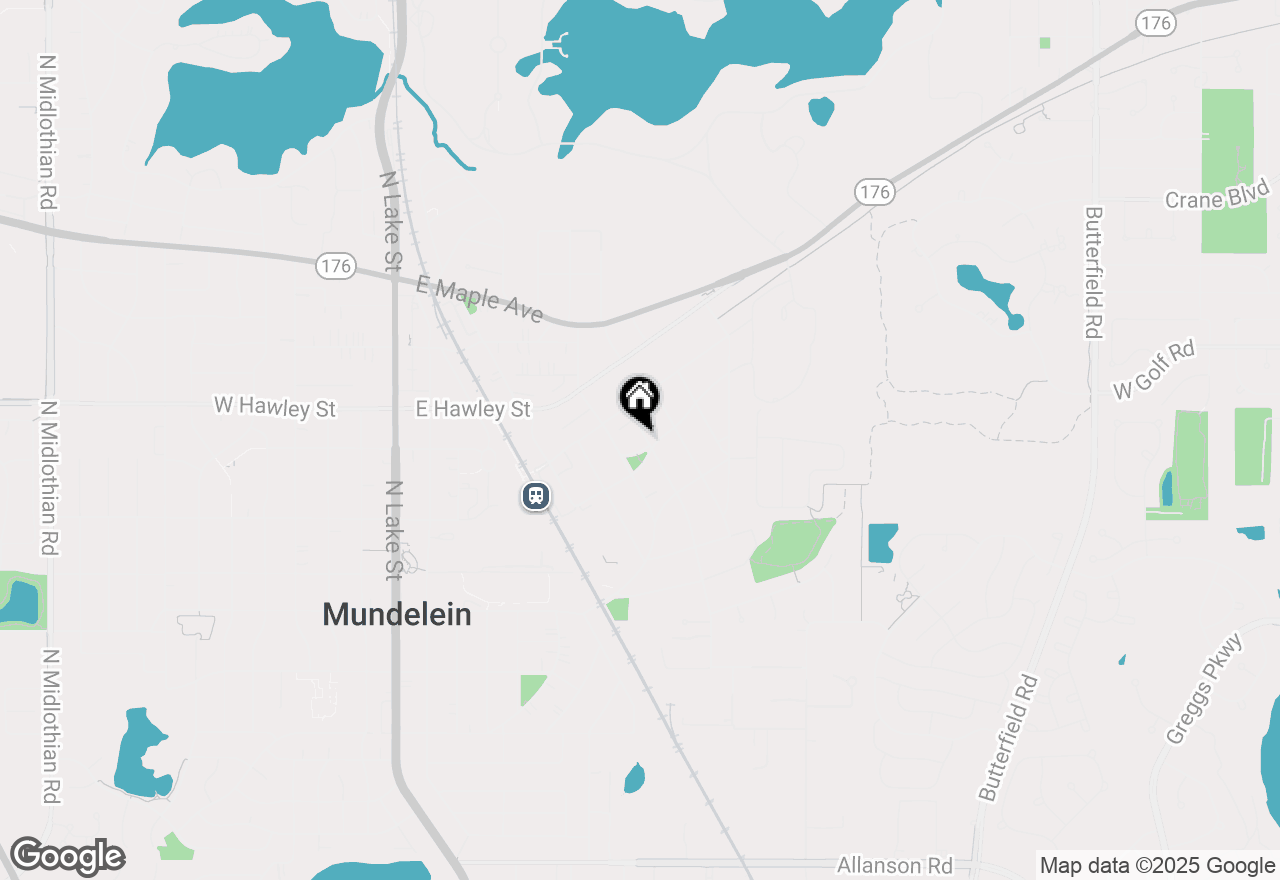 Map of 312 N Shaddle Avenue, Mundelein, IL 60060