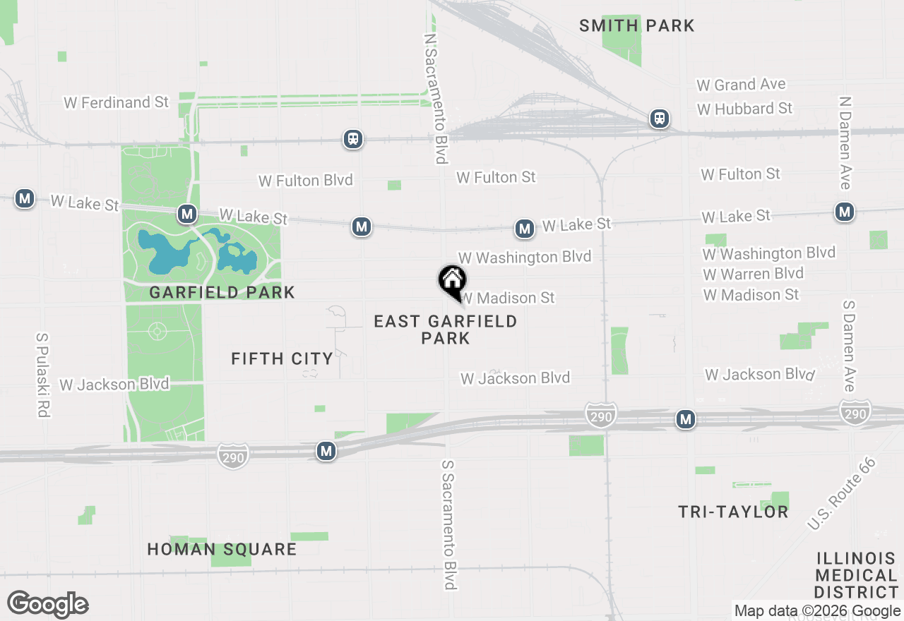Map of 2950 W Monroe Street, Chicago, IL 60612